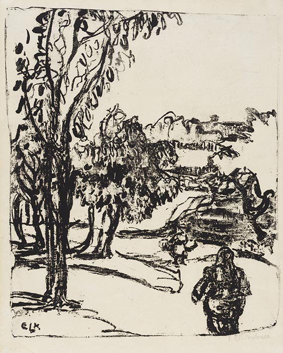 Kirchner, Ernst Ludwig - Lithograph