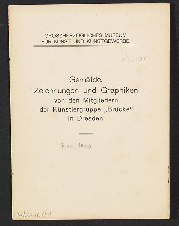 Ernst Ludwig Kirchner - Zustand