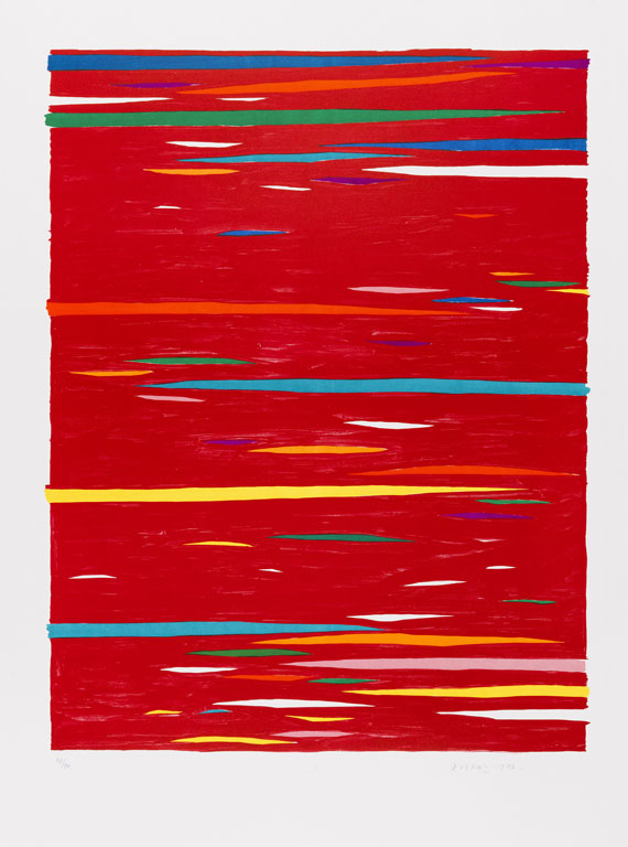 Dorazio, Piero - Lithograph in colors