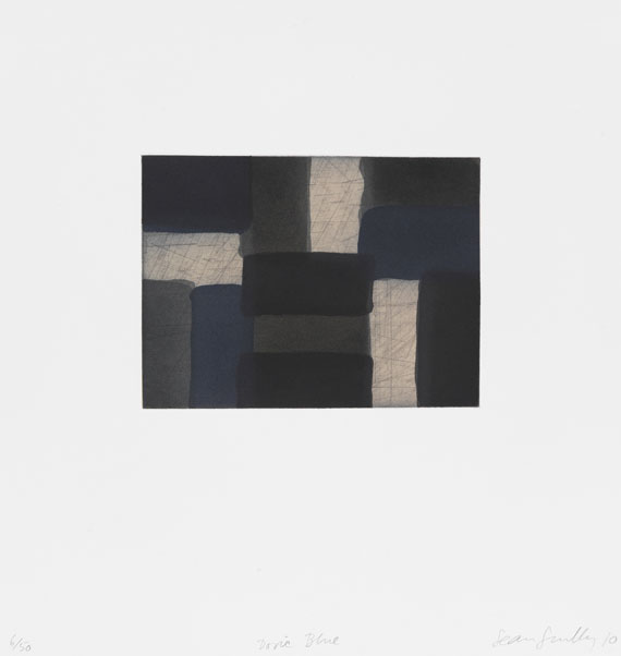 Sean Scully - Etching and aquatint in colors